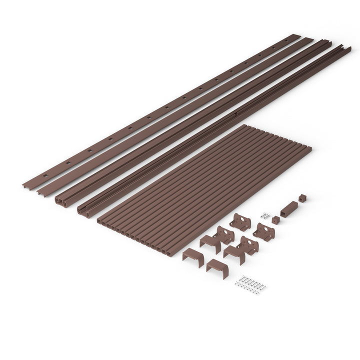 Deckorators Rapid Rail Square Baluster Aluminum Railing Kit
