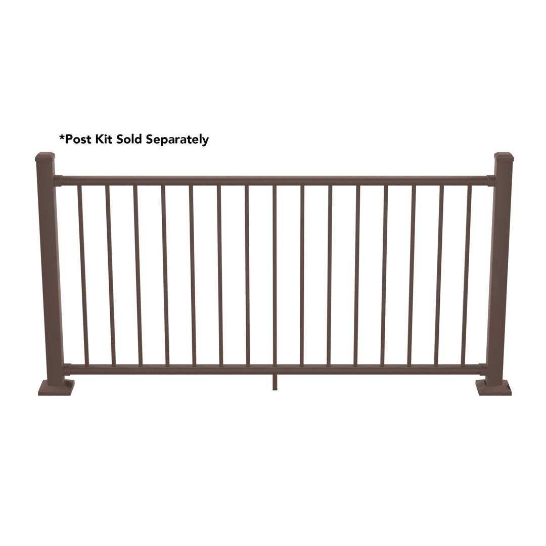 Deckorators Rapid Rail Square Baluster Aluminum Railing Kit