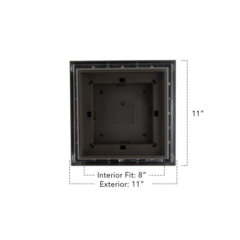 Deckorators Postcover Cap Light 8x8 Deckorators Solar Postcover Cap Light