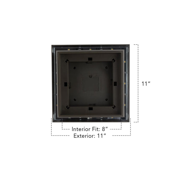 Deckorators Postcover Cap Light 8x8 Deckorators Solar Postcover Cap Light