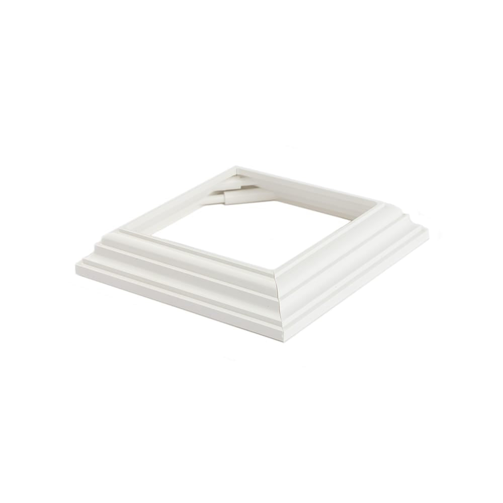 Deckorators Railing Hardware Base Trim Deckorators Composite Post Cap &amp; Base Trim