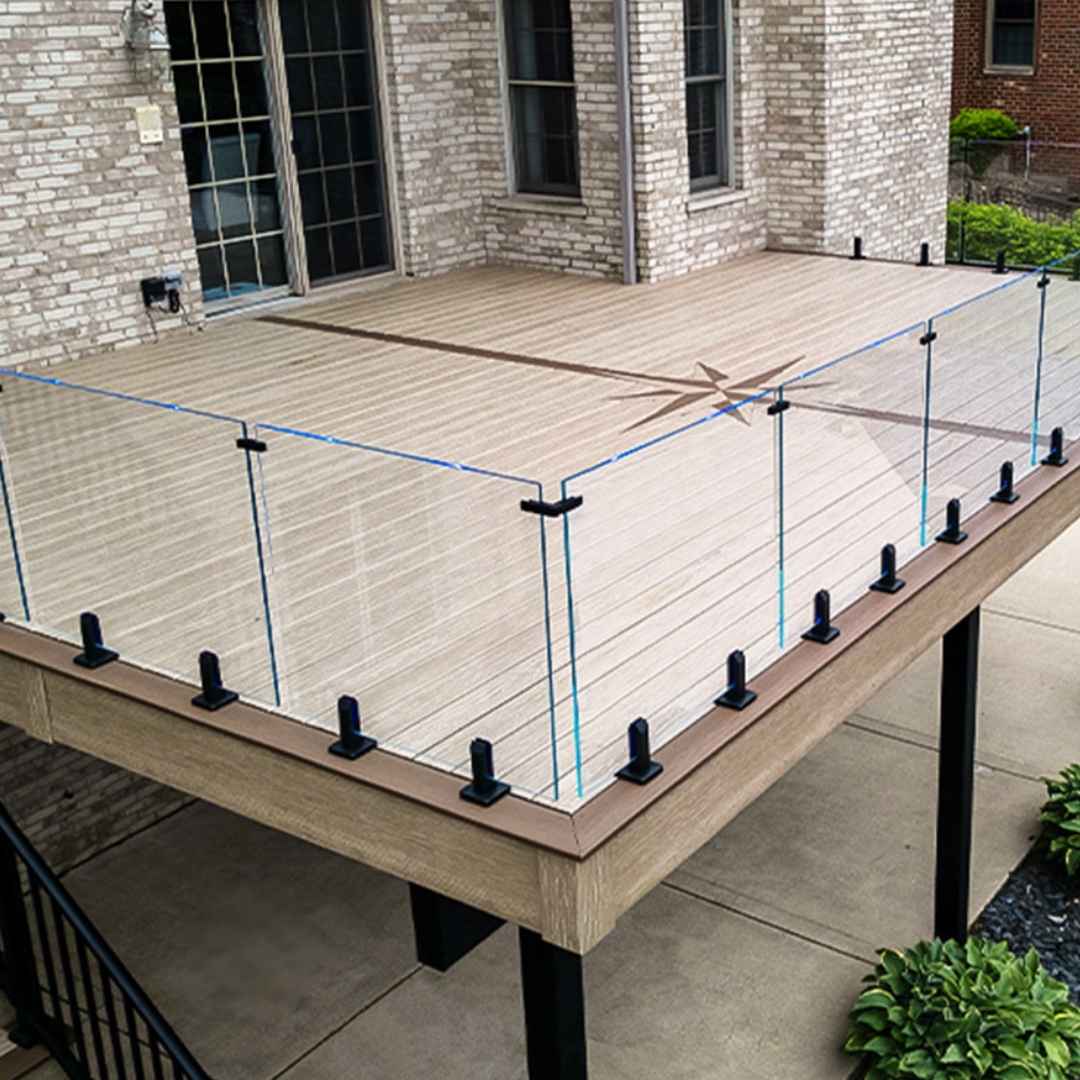 IG Railing Frameless Glass Panel