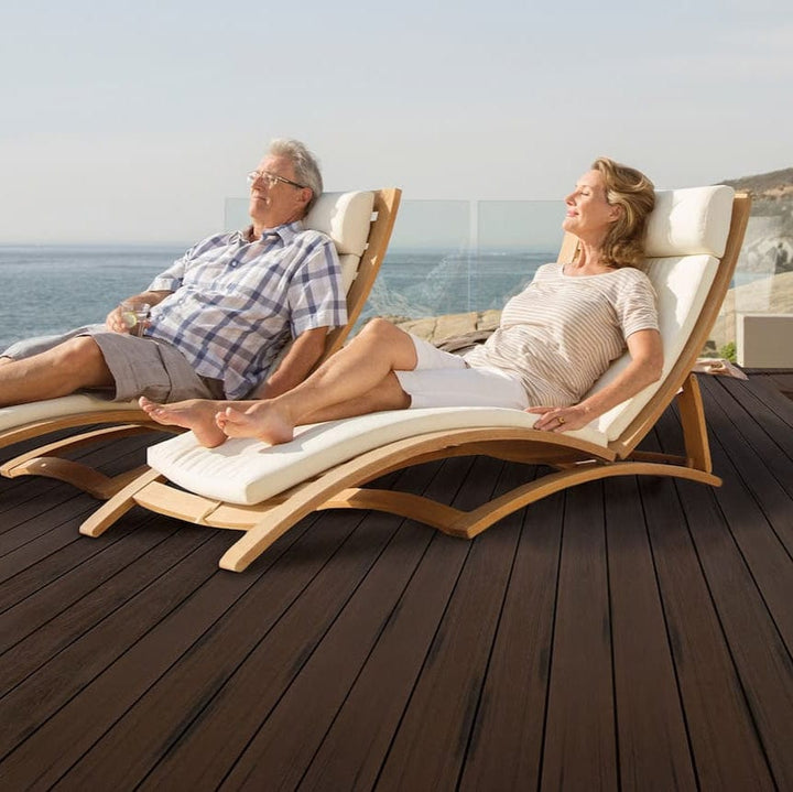 Armadillo Composite Decking Bourbon / 12' Grooved Armadillo Evolution Series Composite Decking