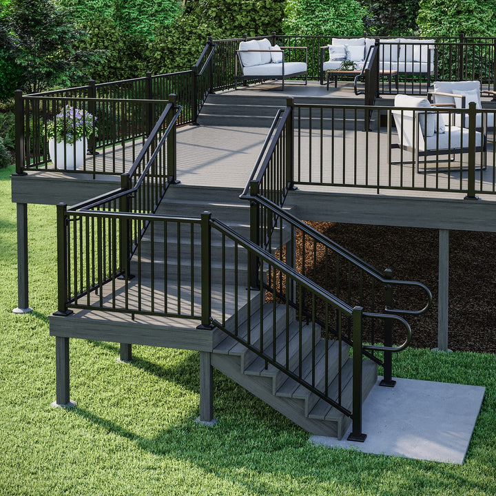 Deckorators ADA Secondary Hand Rail Deckorators ADA Secondary Handrail Components