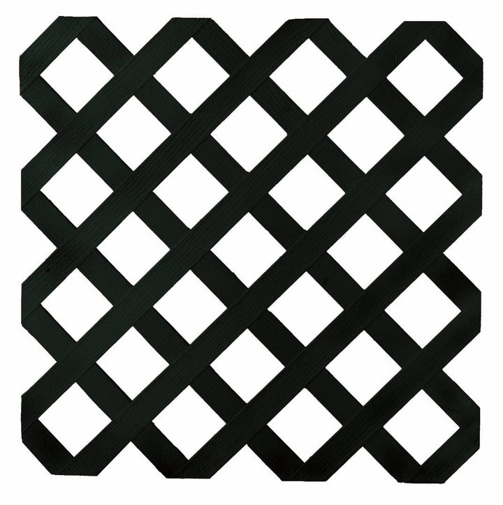 Deckorators Lattice Black / 4x8 Deckorators Classic Diamond Lattice