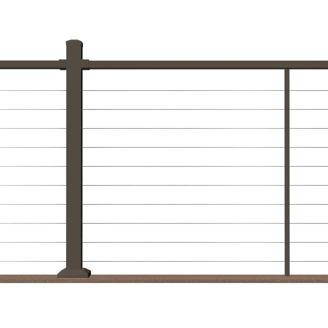 Deckorators Deckorators Cable Railing Deckorators Contemporary Cable Deck Railing Kit
