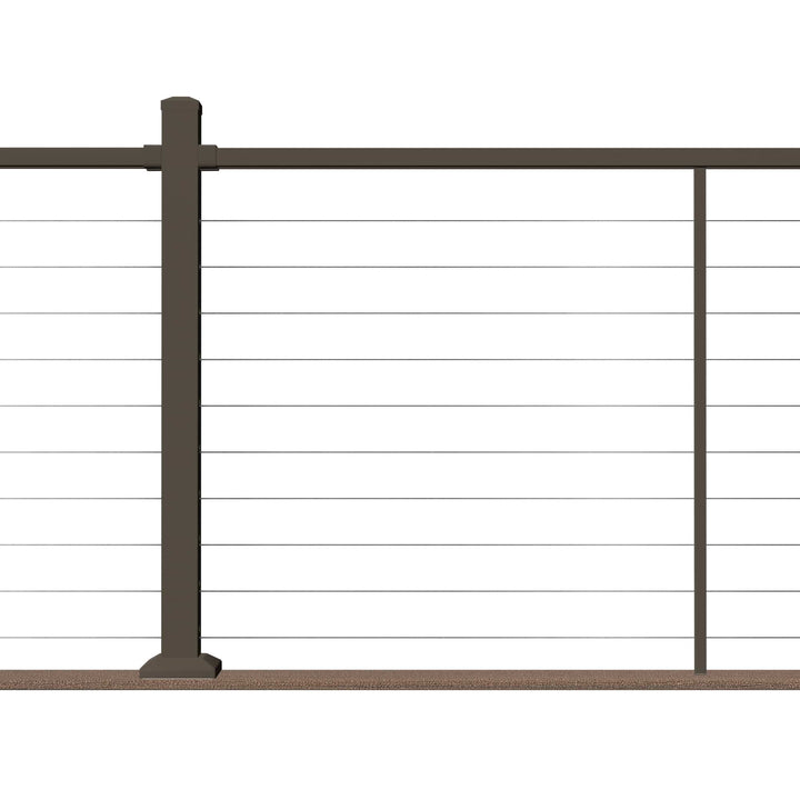 Deckorators Deckorators Cable Railing Deckorators Contemporary Cable Deck Railing Kit