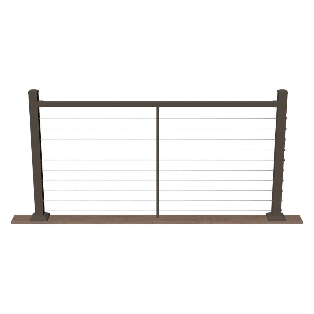 Deckorators Deckorators Cable Railing Textured Bronze / 36" Level / 6&