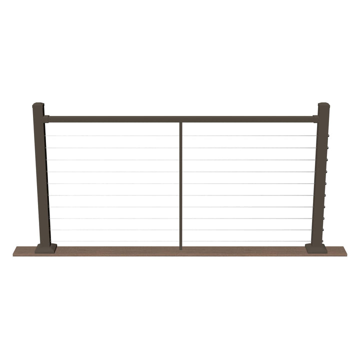 Deckorators Deckorators Cable Railing Textured Bronze / 36" Level / 6&
