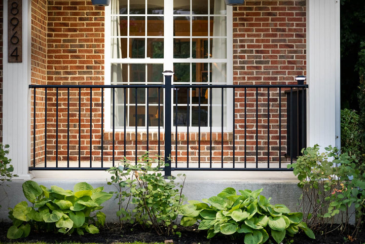 Deckorators Deckorators Rapid Rail Deckorators Rapid Rail Square Baluster Aluminum Railing Kit