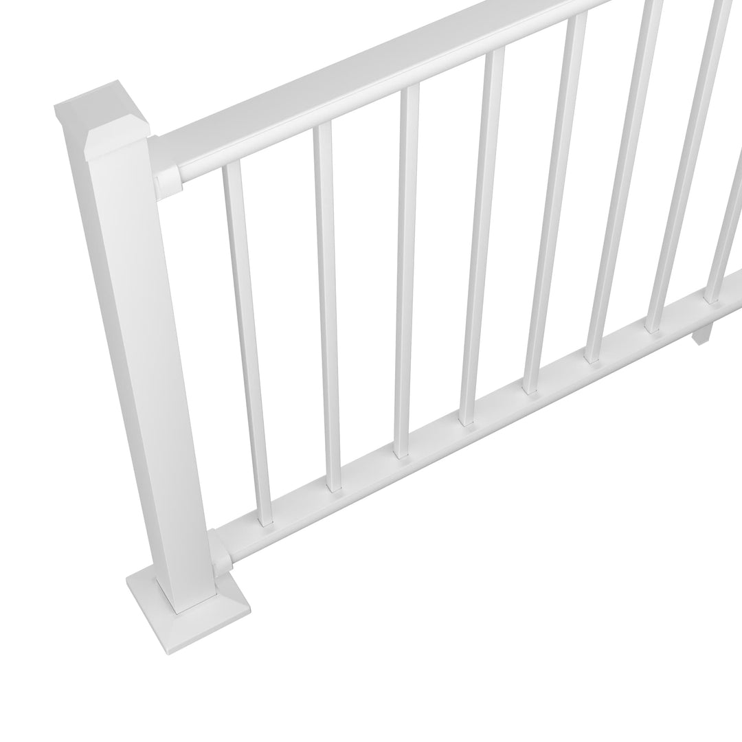 Deckorators Deckorators Rapid Rail Deckorators Rapid Rail Square Baluster Aluminum Railing Kit