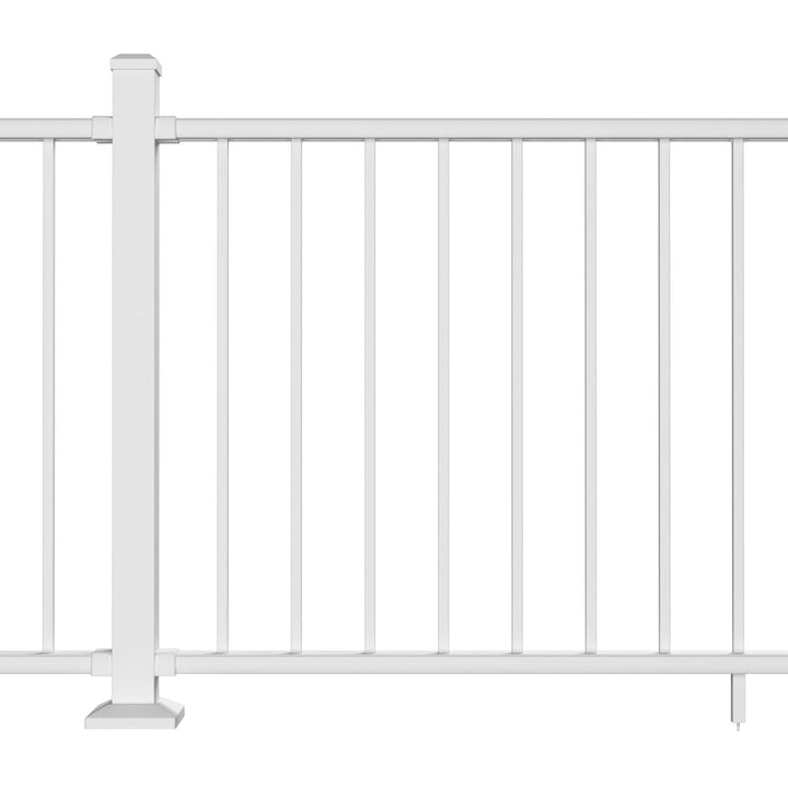 Deckorators Deckorators Rapid Rail Deckorators Rapid Rail Square Baluster Aluminum Railing Kit