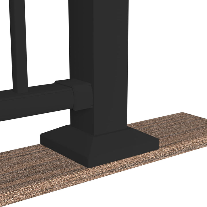 Deckorators Deckorators Rapid Rail Deckorators Rapid Rail Square Baluster Aluminum Railing Kit