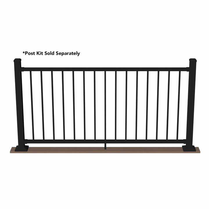 Deckorators Deckorators Rapid Rail Deckorators Rapid Rail Square Baluster Aluminum Railing Kit