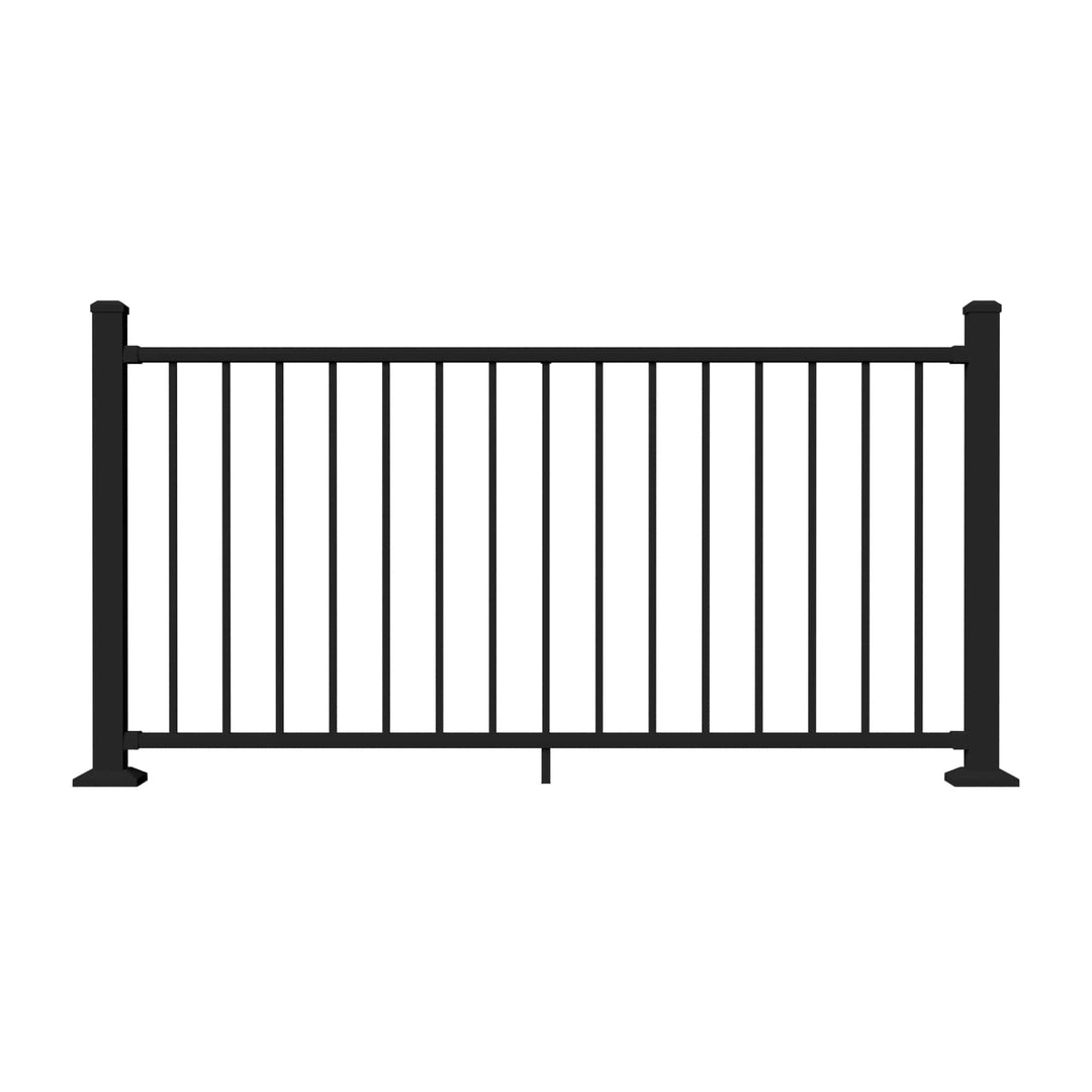 Deckorators Deckorators Rapid Rail Deckorators Rapid Rail Square Baluster Aluminum Railing Kit