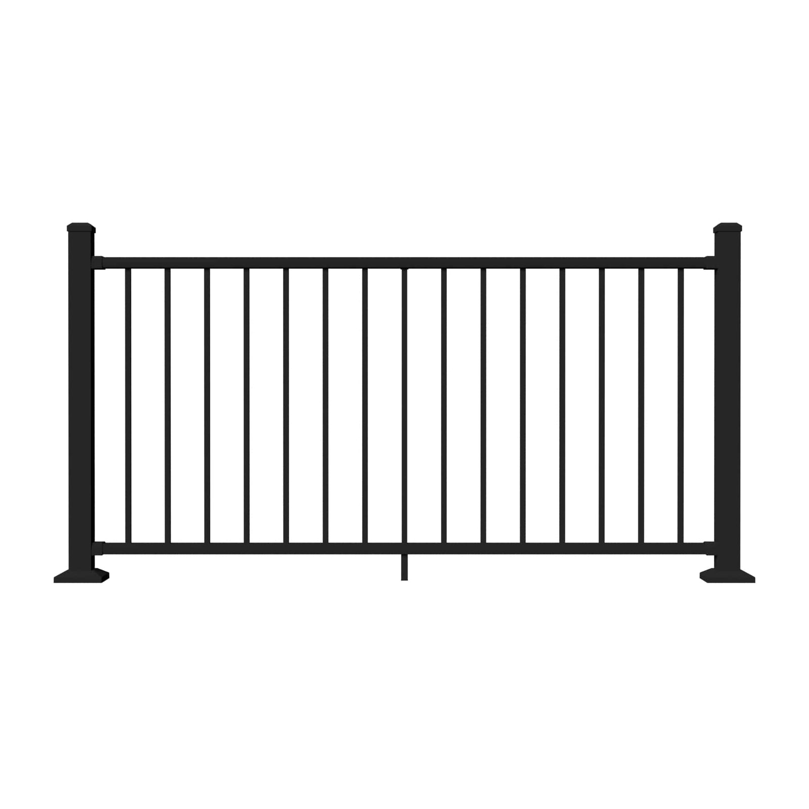 Deckorators Deckorators Rapid Rail Deckorators Rapid Rail Square Baluster Aluminum Railing Kit