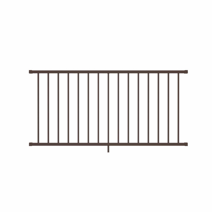 Deckorators Deckorators Rapid Rail Textured Weathered Brown / 36" / 6&