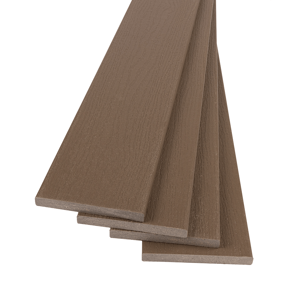 Deckorators Fence Panel Brown Deckorators Privacy Screen Reversible WPC Infill Board Kit (4-Pack)