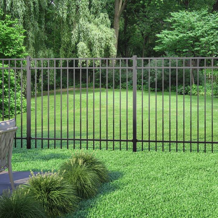 Deckorators Fence Panel Deckorators Ready-To-Assemble Aluminum Fence Panel Kit