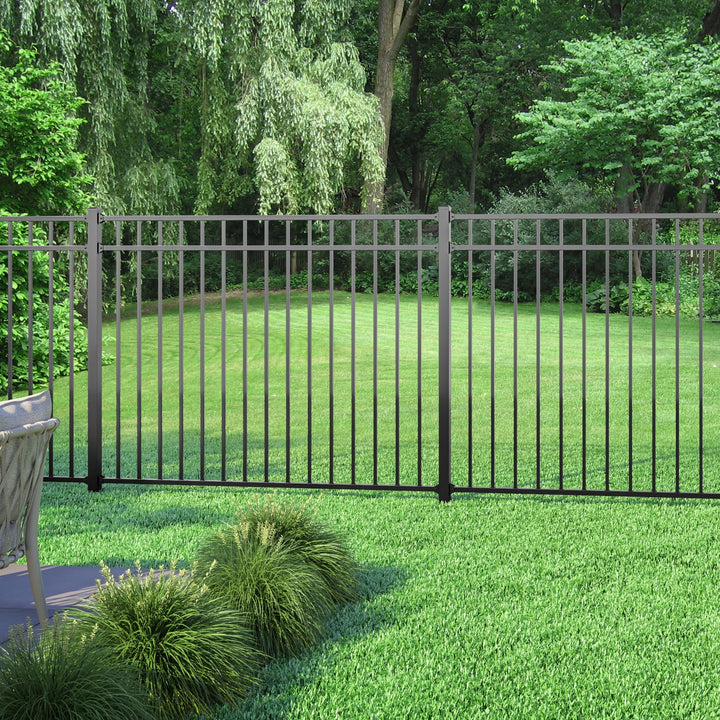 Deckorators Fence Panel Deckorators Ready-To-Assemble Aluminum Fence Panel Kit
