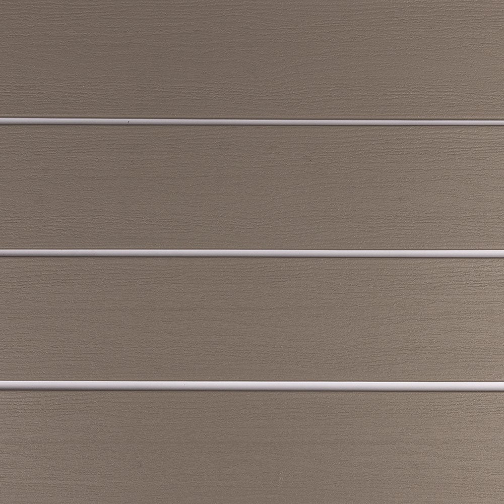 Deckorators Fence Panel Gray Deckorators Privacy Screen Reversible WPC Infill Board Kit (4-Pack)