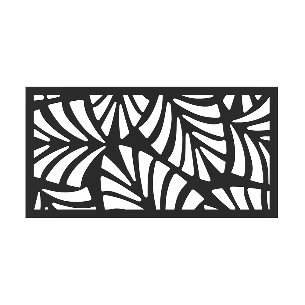 Deckorators Fence Panel Palm Deckorators HDPE Privacy Panel