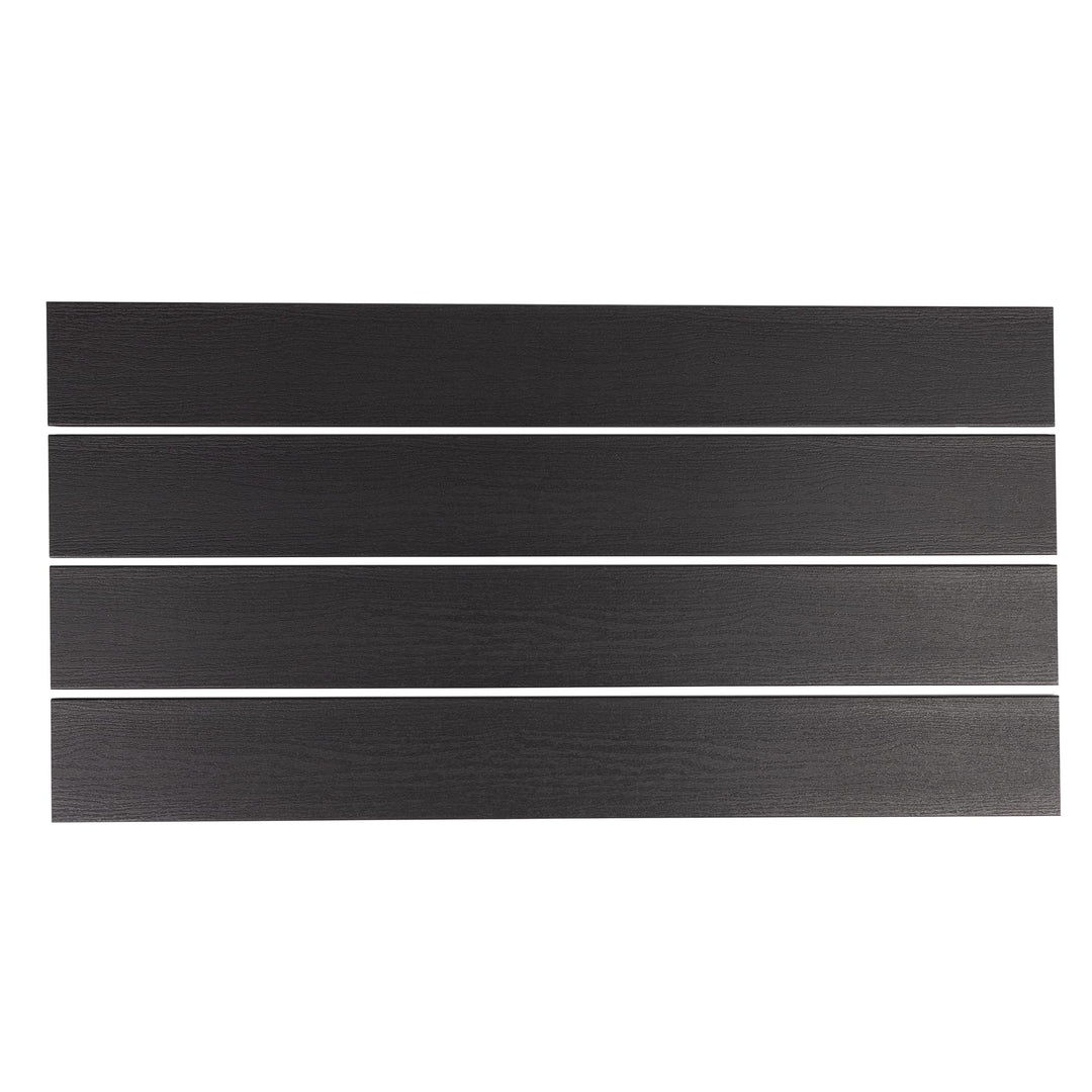 Deckorators Fence Panel Slate Deckorators Privacy Screen Reversible WPC Infill Board Kit (4-Pack)
