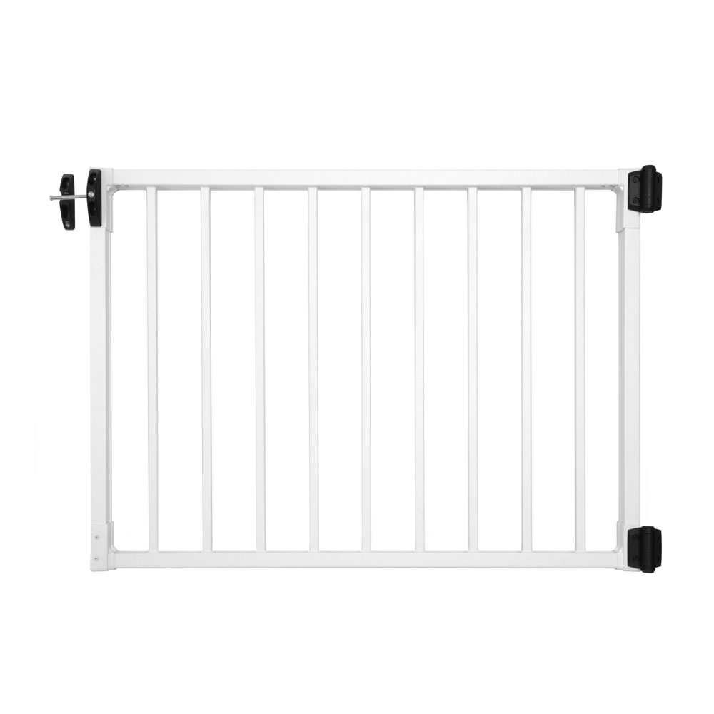 Deckorators Gate Matte Black Deckorators ALX Contemporary Deck Gate