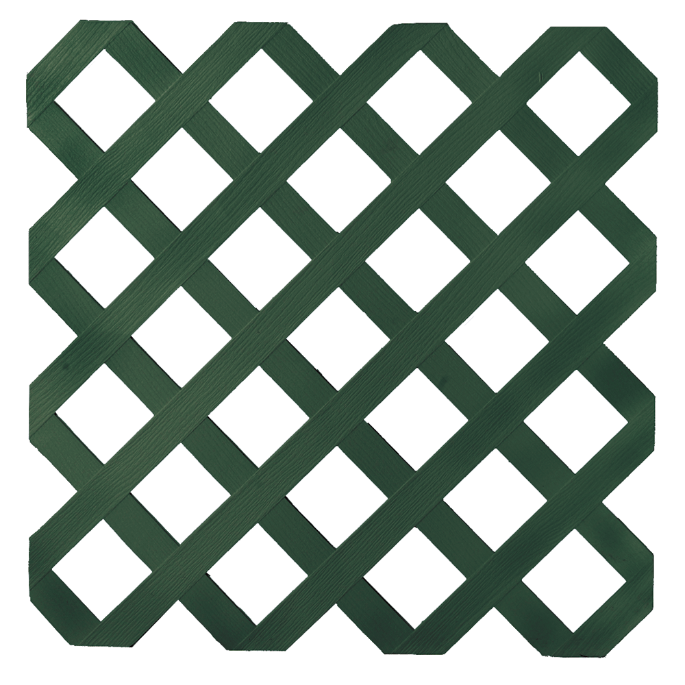 Deckorators Lattice Dark Green / 4x8 Deckorators Classic Diamond Lattice