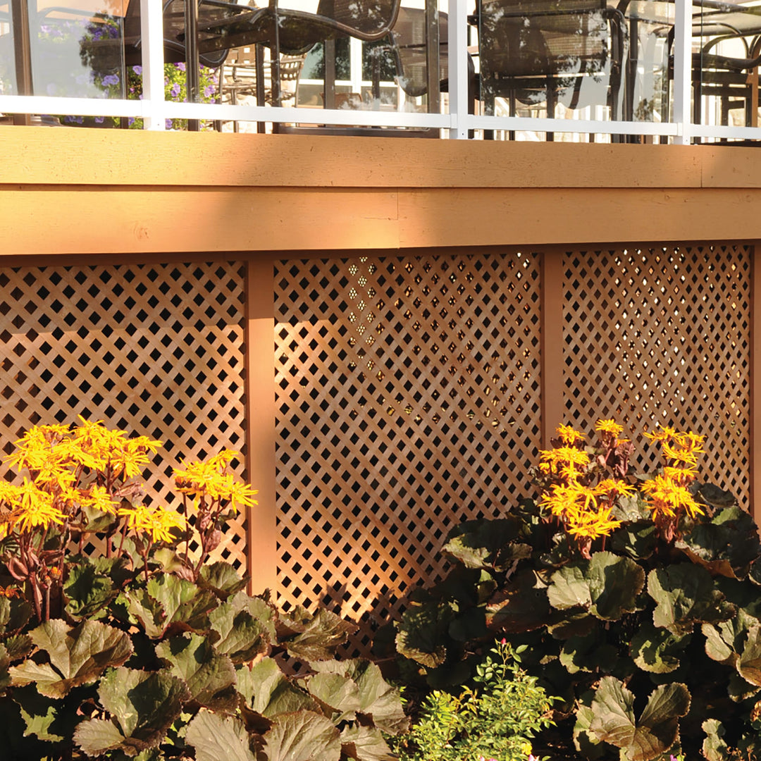 Deckorators Lattice Deckorators Privacy Diamond Lattice (4x8)