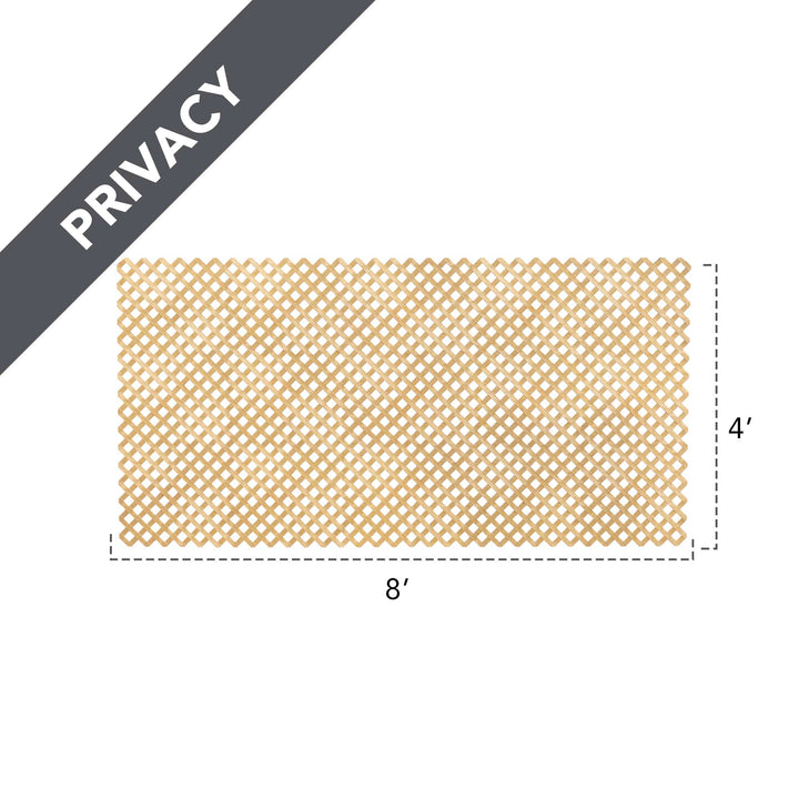 Deckorators Lattice Deckorators Privacy Diamond Lattice (4x8)