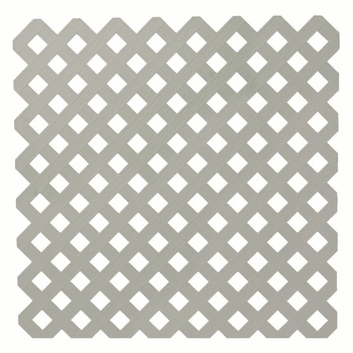 Deckorators Lattice Gray / 4x8 Deckorators Privacy Diamond Lattice (4x8)