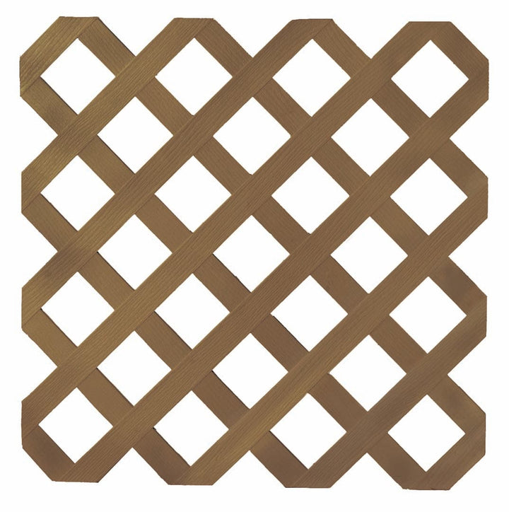 Deckorators Lattice Redwood / 4x8 Deckorators Classic Diamond Lattice