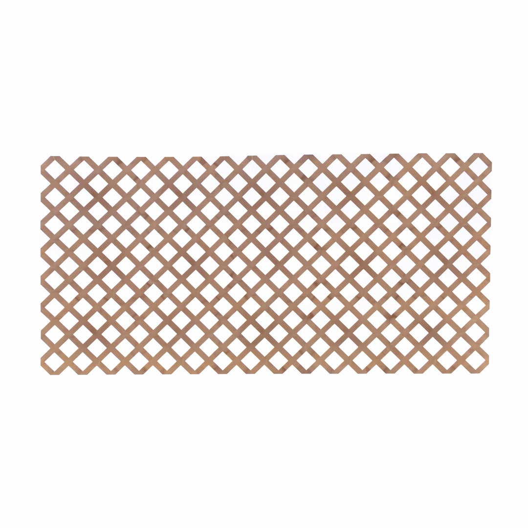 Deckorators Lattice Redwood / 4x8 Deckorators Classic Diamond Lattice