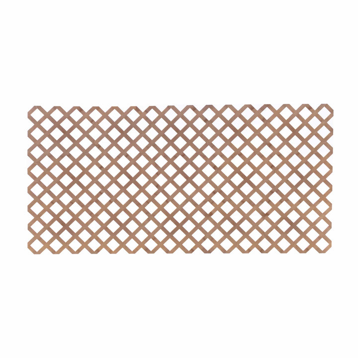 Deckorators Lattice Redwood / 4x8 Deckorators Classic Diamond Lattice