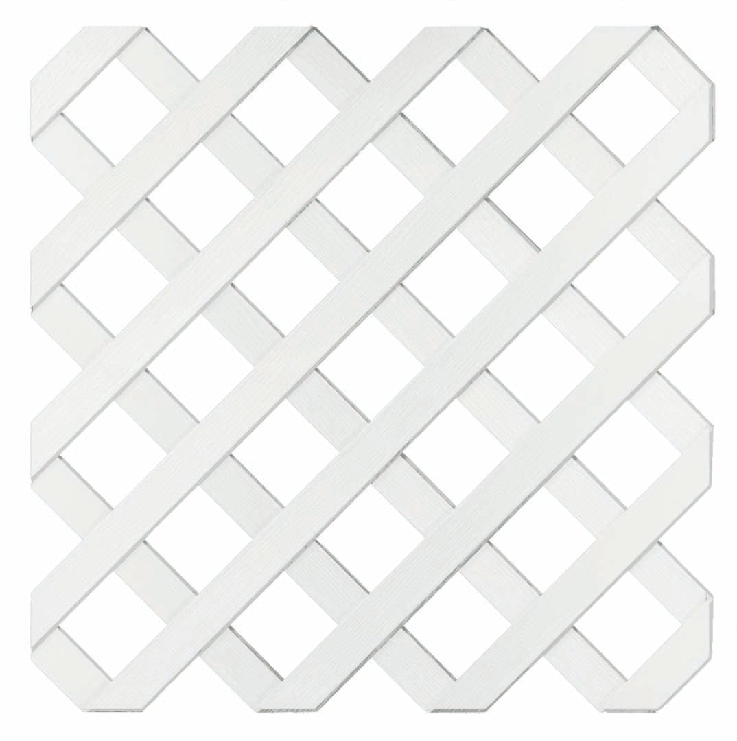 Deckorators Lattice White / 4x8 Deckorators Classic Diamond Lattice