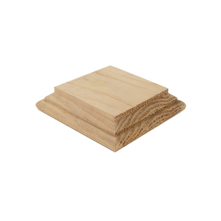 Deckorators Post Cap 4x4 / Cedar Deckorators Hatteras Castine Post Cap