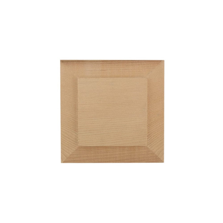 Deckorators Post Cap 4x4 / Cedar Deckorators Hatteras Flat Top Post Cap