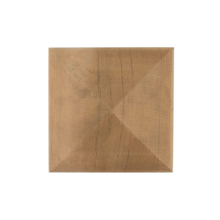 Deckorators Post Cap 4x4 / Cedar Deckorators Hatteras Pyramid Post Cap