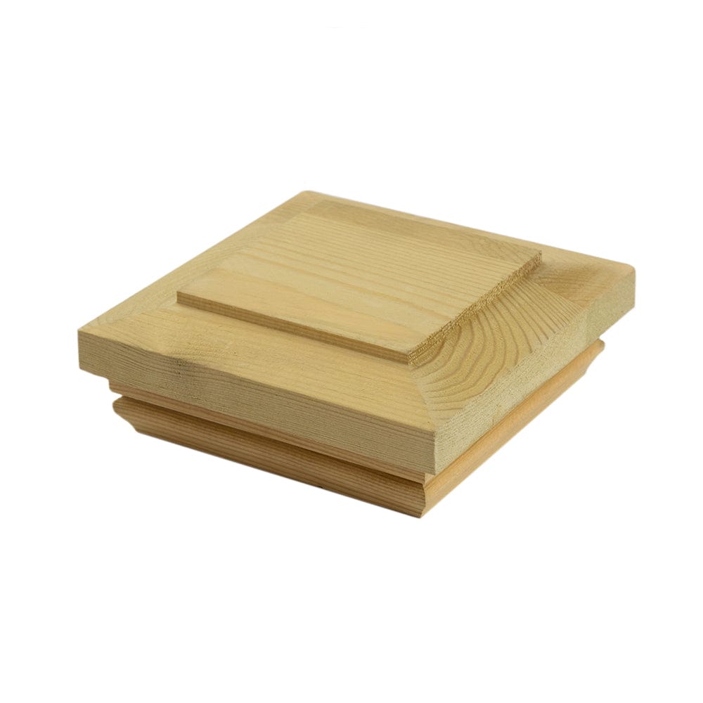 Deckorators Post Cap 4x4 / PT Deckorators Hatteras Flat Top Post Cap