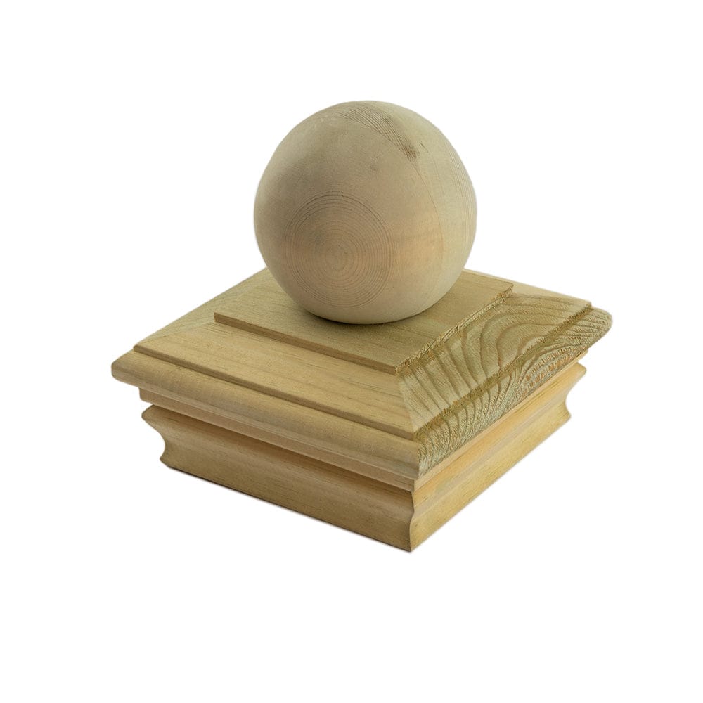Deckorators Post Cap 4x4 / PT Deckorators Newport Ball Post Cap