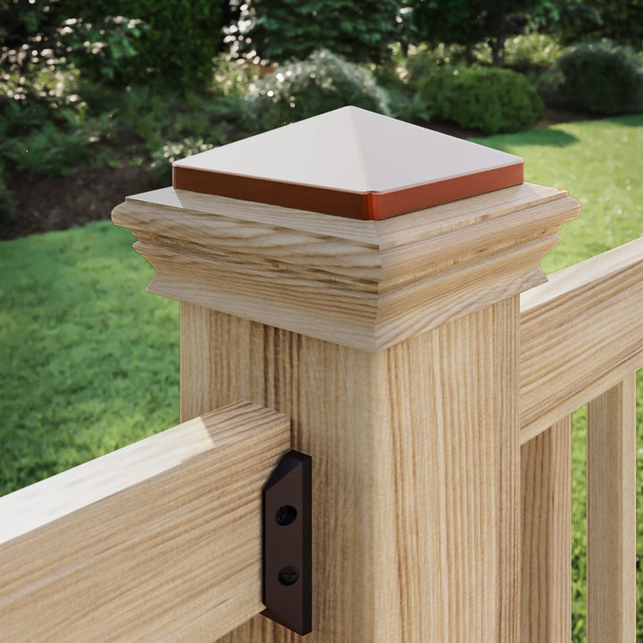 Deckorators Post Cap Deckorators Newport Copper High Top Post Cap