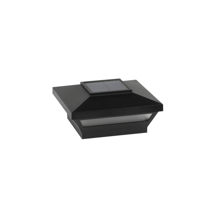 Deckorators Post Cap Light Black / 4x4 to 6x6 Deckorators Omni Solar Post Cap