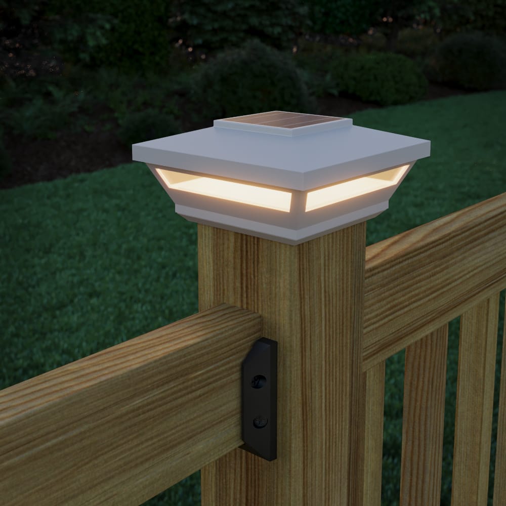 Deckorators Post Cap Light Deckorators Omni Solar Post Cap