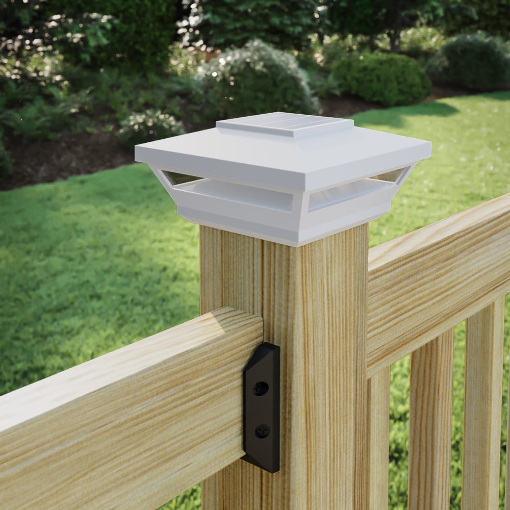 Deckorators Post Cap Light Deckorators Omni Solar Post Cap