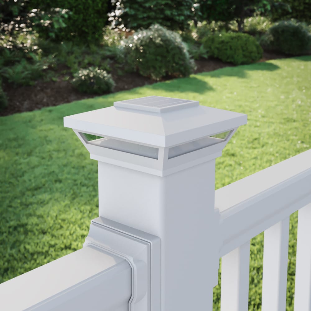 Deckorators Post Cap Light Deckorators Omni Solar Post Cap