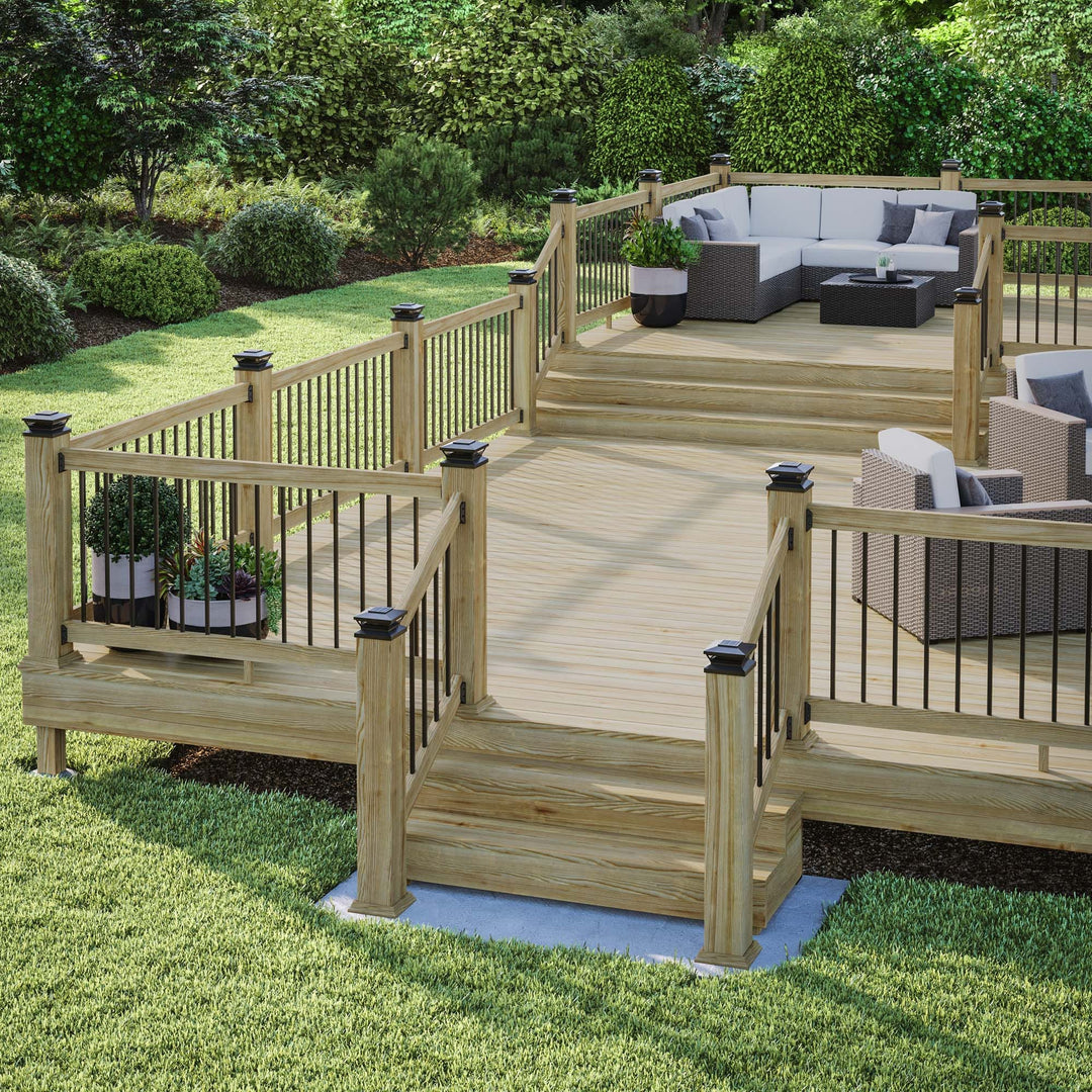 Deckorators Post Cap Light Deckorators Omni Solar Post Cap