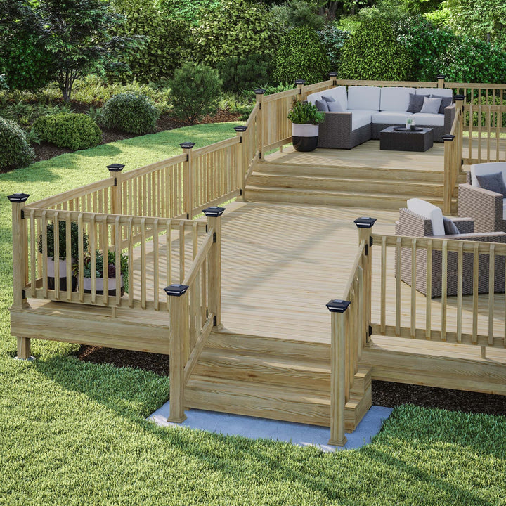 Deckorators Post Cap Light Deckorators Omni Solar Post Cap
