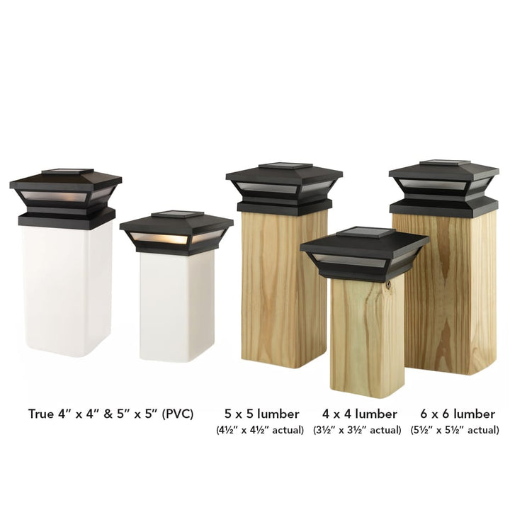Deckorators Post Cap Light Deckorators Omni Solar Post Cap