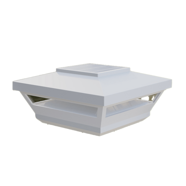Deckorators Post Cap Light White / 4x4 to 6x6 Deckorators Omni Low Voltage Post Cap